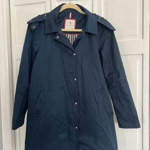 Tommy Hilfiger Navy Trench Coat